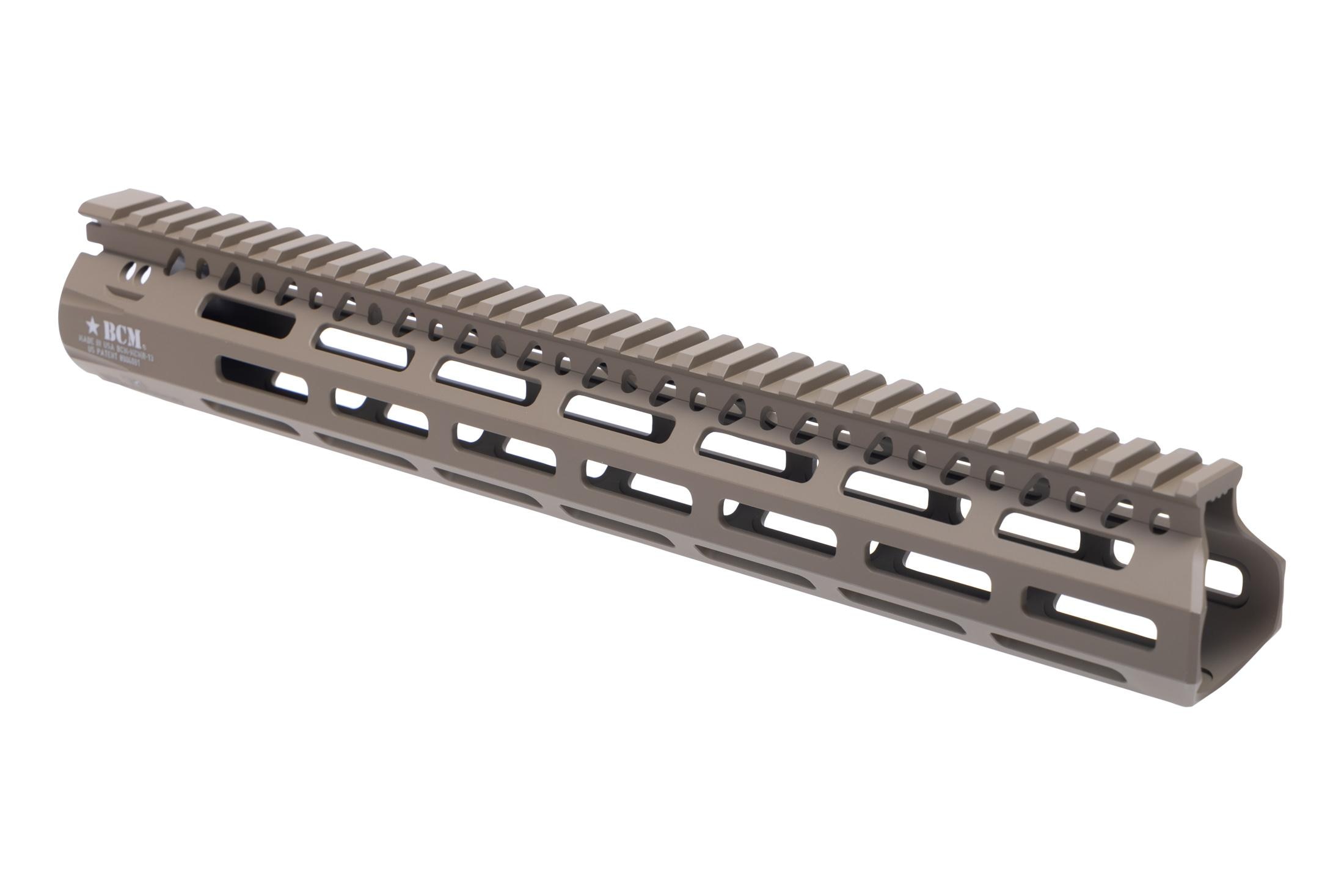 Bravo Company Manufacturing MCMR Modular Rail AR-15 Handguard - FDE - 13"